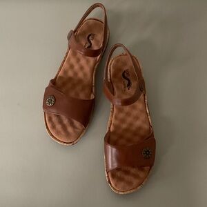 Softwalk Brown Sandals